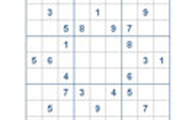 Mời các bạn thử sức với ô số Sudoku 2440 mức độ Rất khó